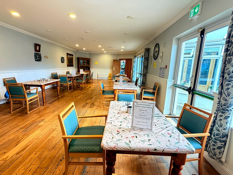 Dining room at Rivervale Nursing Home